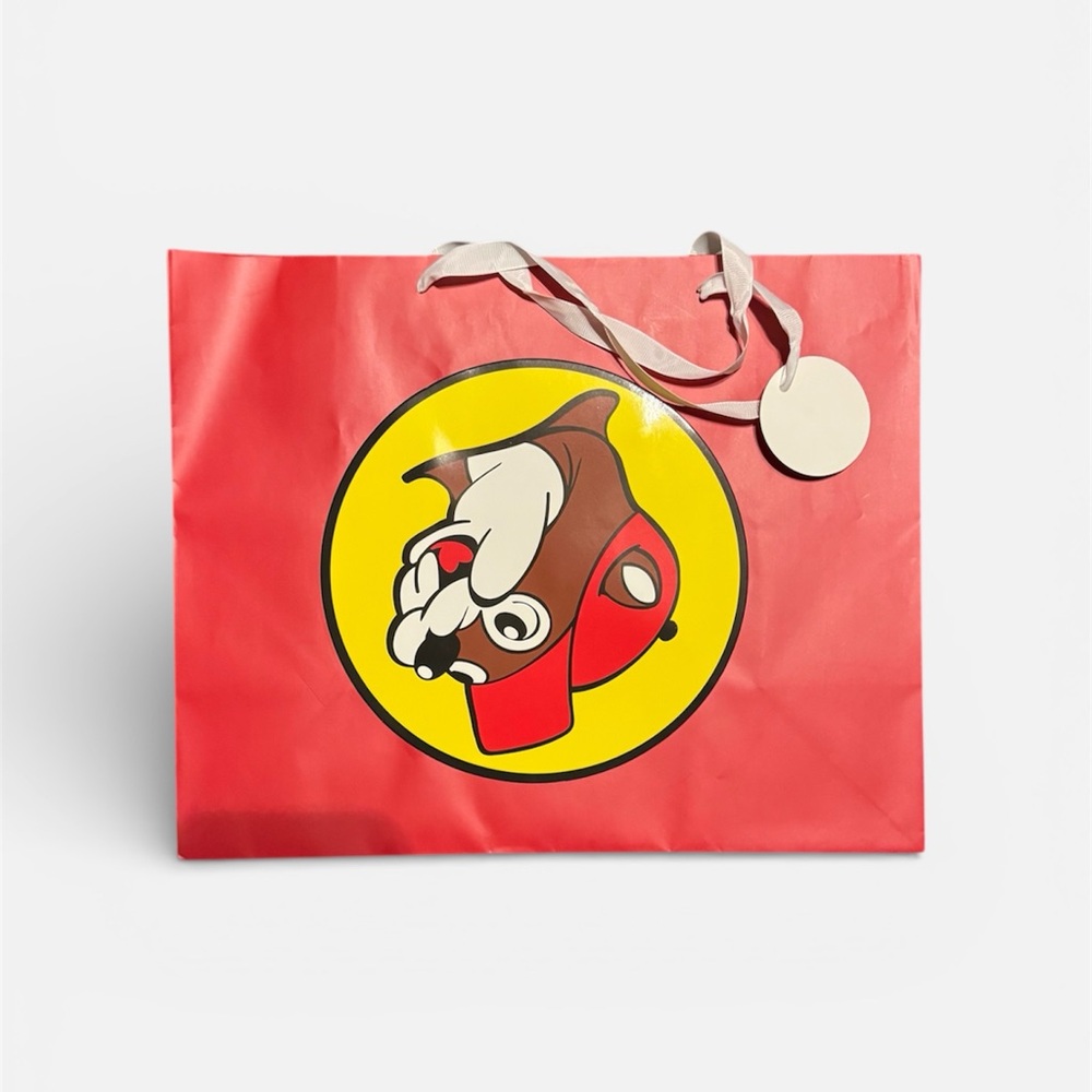 But-ee’s gift bag/tissue paper rare misprint. New